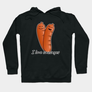 I Love Sausages Hoodie